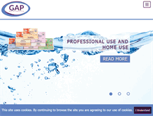Tablet Screenshot of gapdental.com